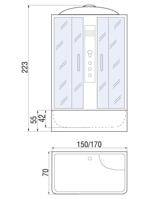 River Sena 150/70/55 MT