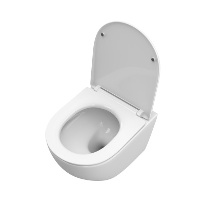 BelBagno UNO-TOR BB5177CH-TOR/SC безободковый с сиденьем и смывом TORNADO (чаша)