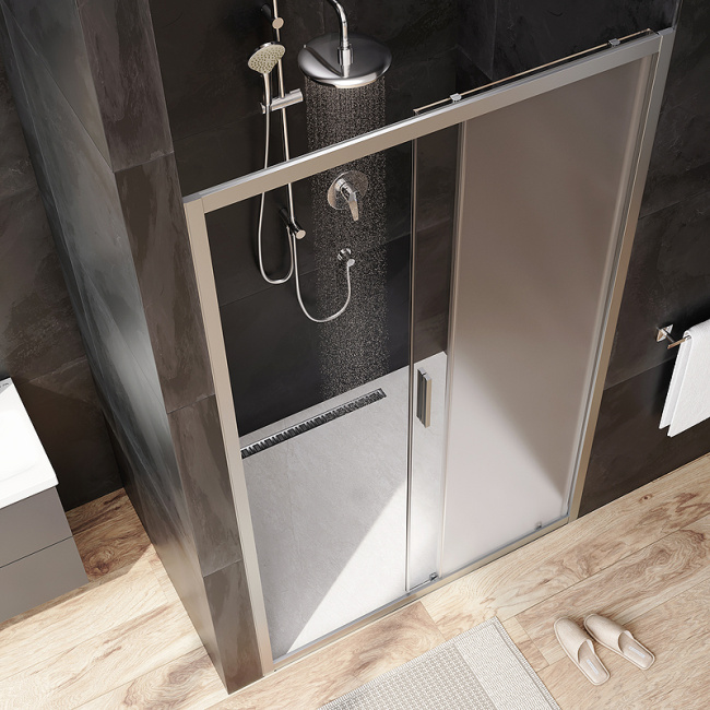 AM.PM Gem 120 W90G-120-1-195MM профиль Хром матовый стекло матовое-прозрачное