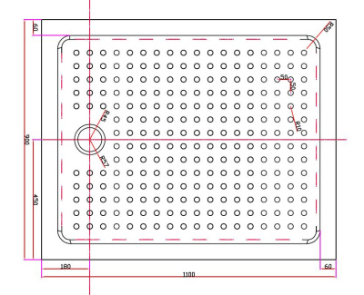 CEZARES TRAY-A-AH-110/90-15-W