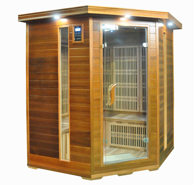 SaunaMagic Cedar CST Corner Medium