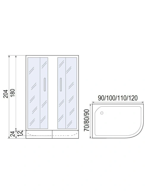 МОНОМАХ ДУ 100/70/180 МЗ R с поддоном