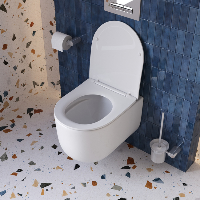 BelBagno SOFT-TOR BB084CH-TOR/SC безободковый с сиденьем и смывом TORNADO (чаша)