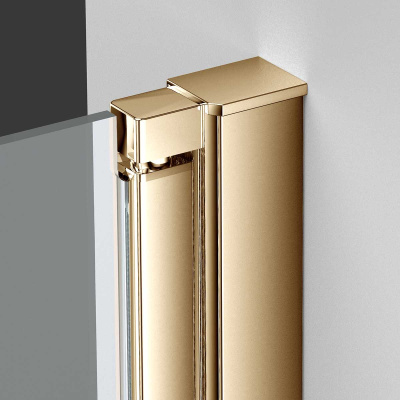 Vincea Alpha VDP-3AL900CLG, брашированное золото, стекло прозрачное