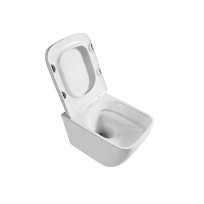 Grossman Thin Rim GR-5603S (520х365х345) тонкий ободок,белый с тонкой крышкой,микролифт,1 место