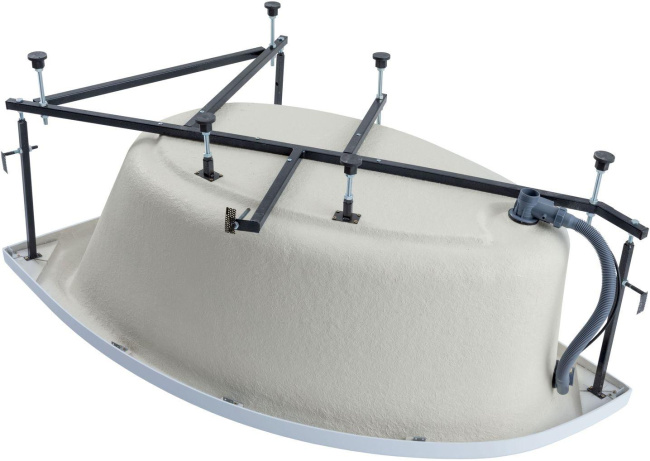 Aquanet Mayorca 150x100 L (с каркасом и фронтальной панелью)