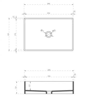 ABBER Kristall AT2803Saphir синяя
