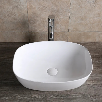 Ceruttispa CR0064 накладная, белая, прямоугольная 510х390х140