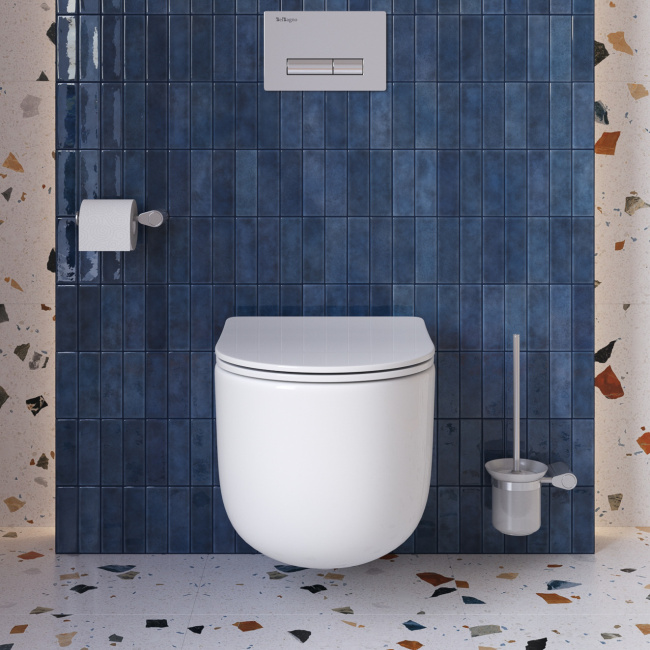 BelBagno SOFT-TOR BB084CH-TOR/SC безободковый с сиденьем и смывом TORNADO (чаша)
