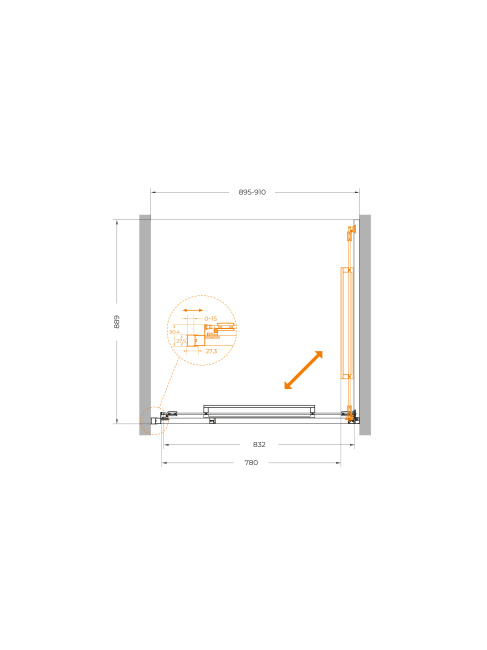 CEZARES LUX-B-FS-1-90-C-CR
