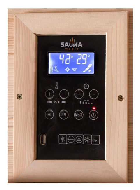 SaunaMagic Glass CS Mini SaunaMagic Glass CS Mini