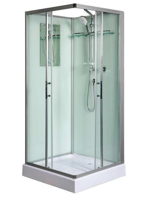 WeltWasser WW500 LAINE XL 1001 с поддоном 100x100x227 см