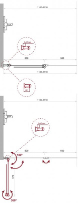 BelBagno UNO-V-2-110/150-C-Cr