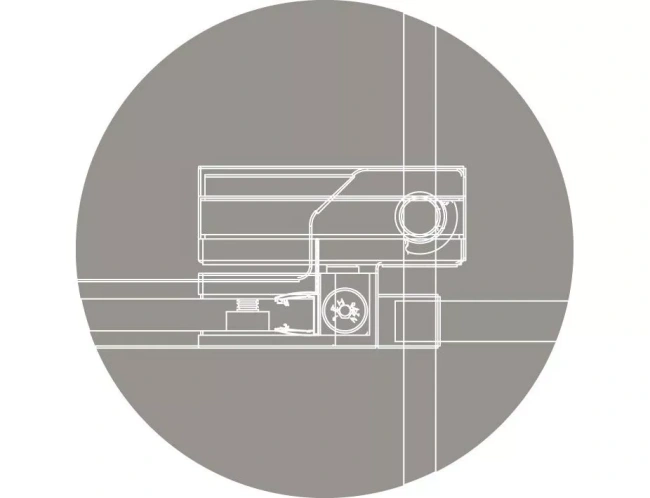 Cezares Slider (SLIDER-B-1-70/80-BR-NERO) профиль черный/стекло бронзовое