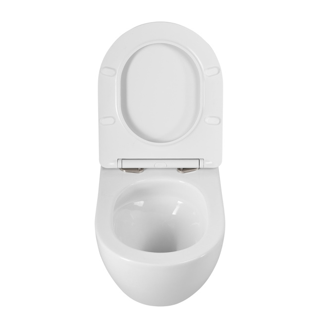 BelBagno AMANDA-TOR BB051CH-TOR-FC/SC безободковый с сиденьем и смывом TORNADO (чаша)