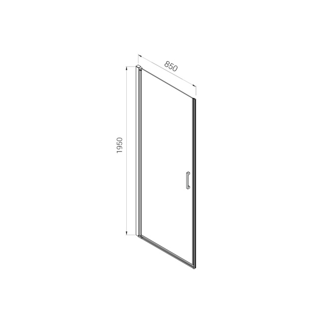 Vincea Alpha VDP-3AL850MT , хром, стекло текстурное