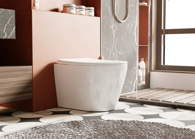 Abber Bequem AC1113 белый, безободковый