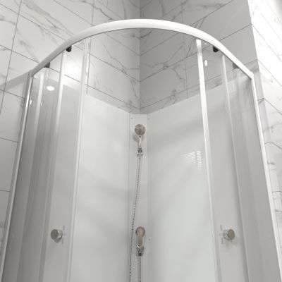 SanDav Лайт 90*90 А (для ДН1 без крыши) (6 мест+сифон D90)