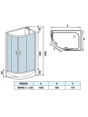 WeltWasser WERRA XL 1201 R WeltWasser WERRA XL 1201 R