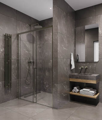 Timo TDSS-150/13C-8R, раздвиж 1500*2000, проф никель, стекло проз 8 мм