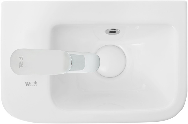 WELTWASSER AISBACH 10100 L 37,5x24,5 белый (левый)