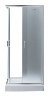 Aquanet SE-900S 90x90, прозрачное стекло без поддона