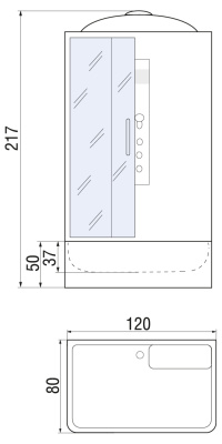 River Vitim 120/80/50 TH