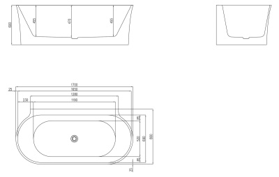 BelBagno BB409-1700-800 BelBagno BB409-1700-800