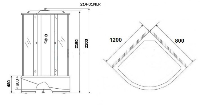 Niagara Ultra NG-214-01LN 120x80
