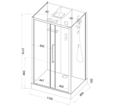 Acquazzone Melissa 110