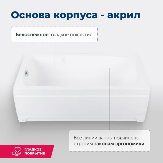 Aquanet Extra 150x70 (с каркасом)