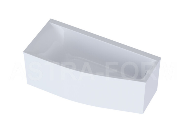 Astra-Form СКАТ 170x75 левая цветная по RAL