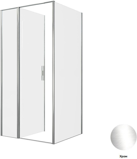 Allen Brau Priority 100x90 3.31028.00 + 3.31043.00 хром без поддона