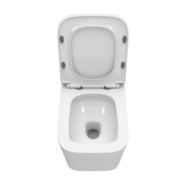 BelBagno DUE-TOR BB5171CH-TOR/SC безободковый с сиденьем и смывом TORNADO (чаша)