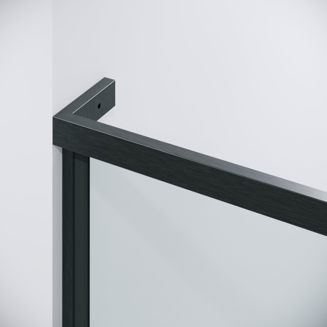 Grossman 120.K33.03.1290.42.00 Pragma (120*90*195) графит сатин, стекло прозрачное, 2 места без поддона