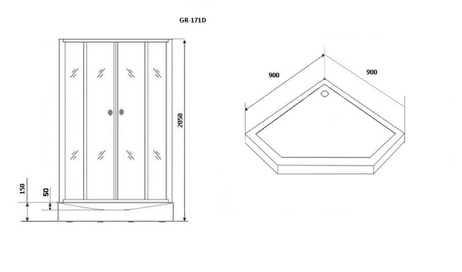 Grossman GR-171D 90x90