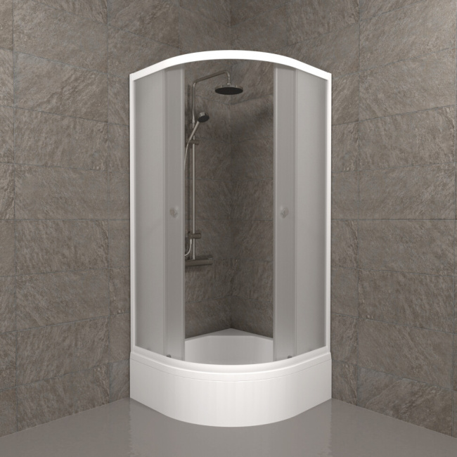 SanDav Вельвет 90*90 В (Щ0000063057) с поддоном