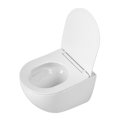 BelBagno AMANDA-TOR BB051CH-TOR-FC/SC безободковый с сиденьем и смывом TORNADO (чаша)