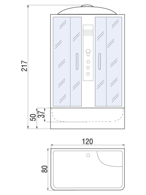 River Sena 120/80/50 TH