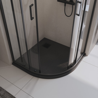 BelBagno UNO TRAY-MR-UNO-R-90-550-35-NERO-NO