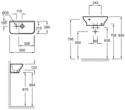 Jacob Delafon Struktura EGJ112-00