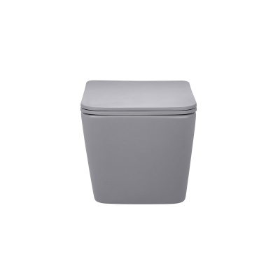 Vincea Q-Line VT1-12MG безободковый, ультратонкое soft close сиденье, серый матовый