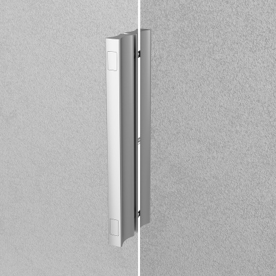 AM.PM Like W80S-100PS-150MT 100x150 профиль Хром матовый стекло прозрачное