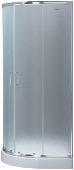 Aquanet SE-800Q 80x80, прозрачное стекло без поддона