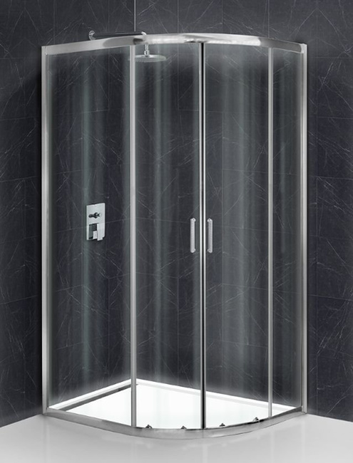 BelBagno UNO-195-RH-2-100/80-C-Cr без поддона