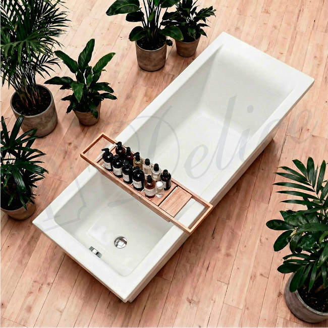 Delice Diapason SLIM 165х70 с тонким бортом глянцевая (в комплекте только ванна, без ножек и слива-перелива)