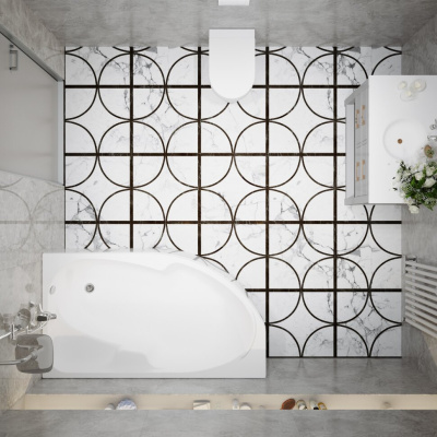 SanDav обрезанная София 170-правая (Щ0000046120) (только чаша в комплекте)