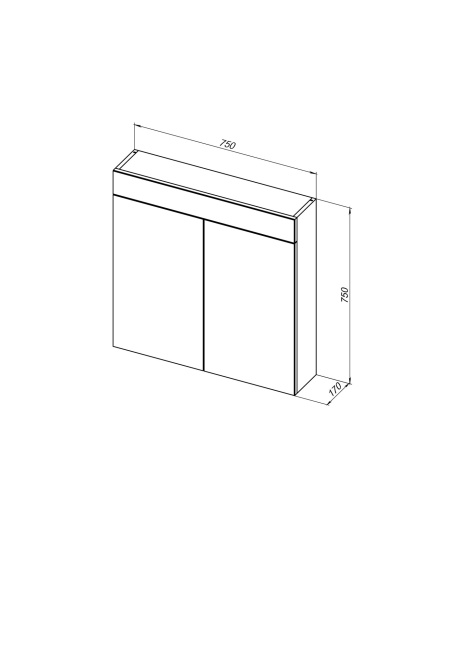 De Aqua Эколь 75 белый