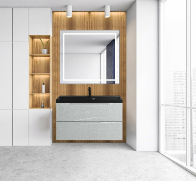 BelBagno 100 BB1000/450-LV-ART-AST-NERO Черная матовая