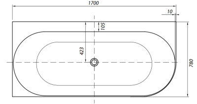 Allen Brau Priority 4 А 170x78 2.31004.20A белый глянец